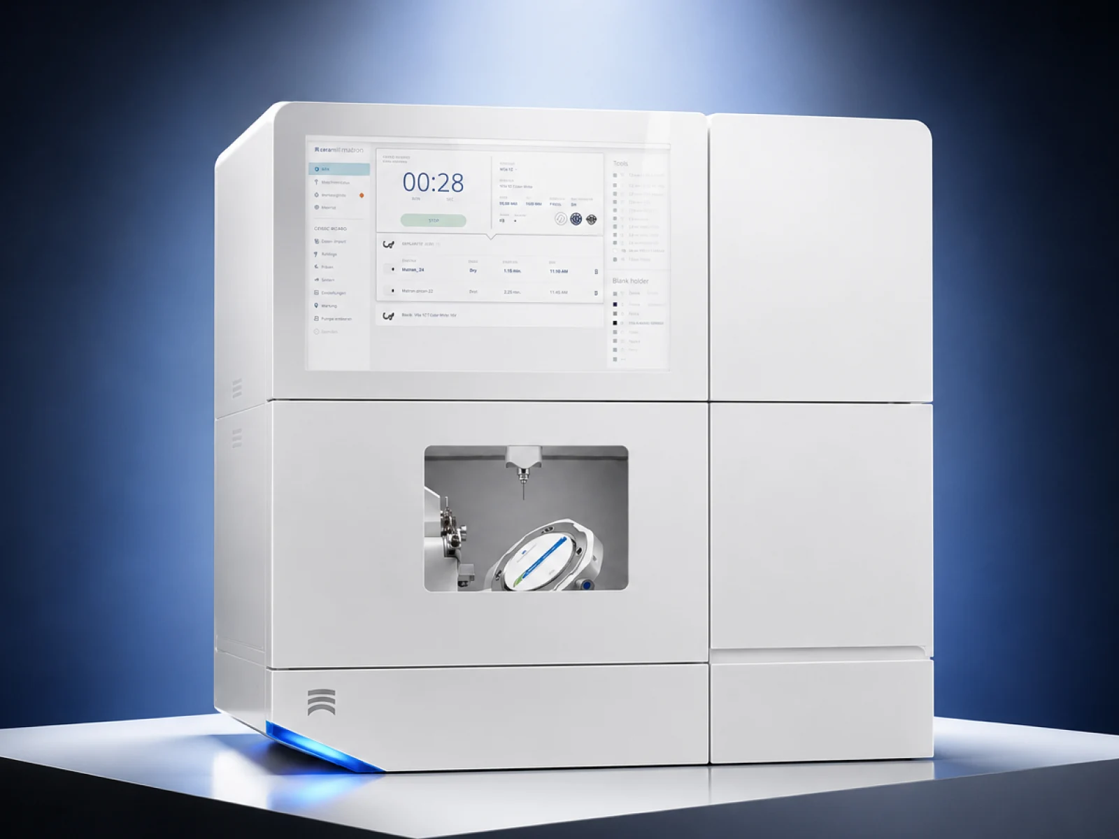 Darstellung der Ceramill Matron mit integriertem Touchscreen