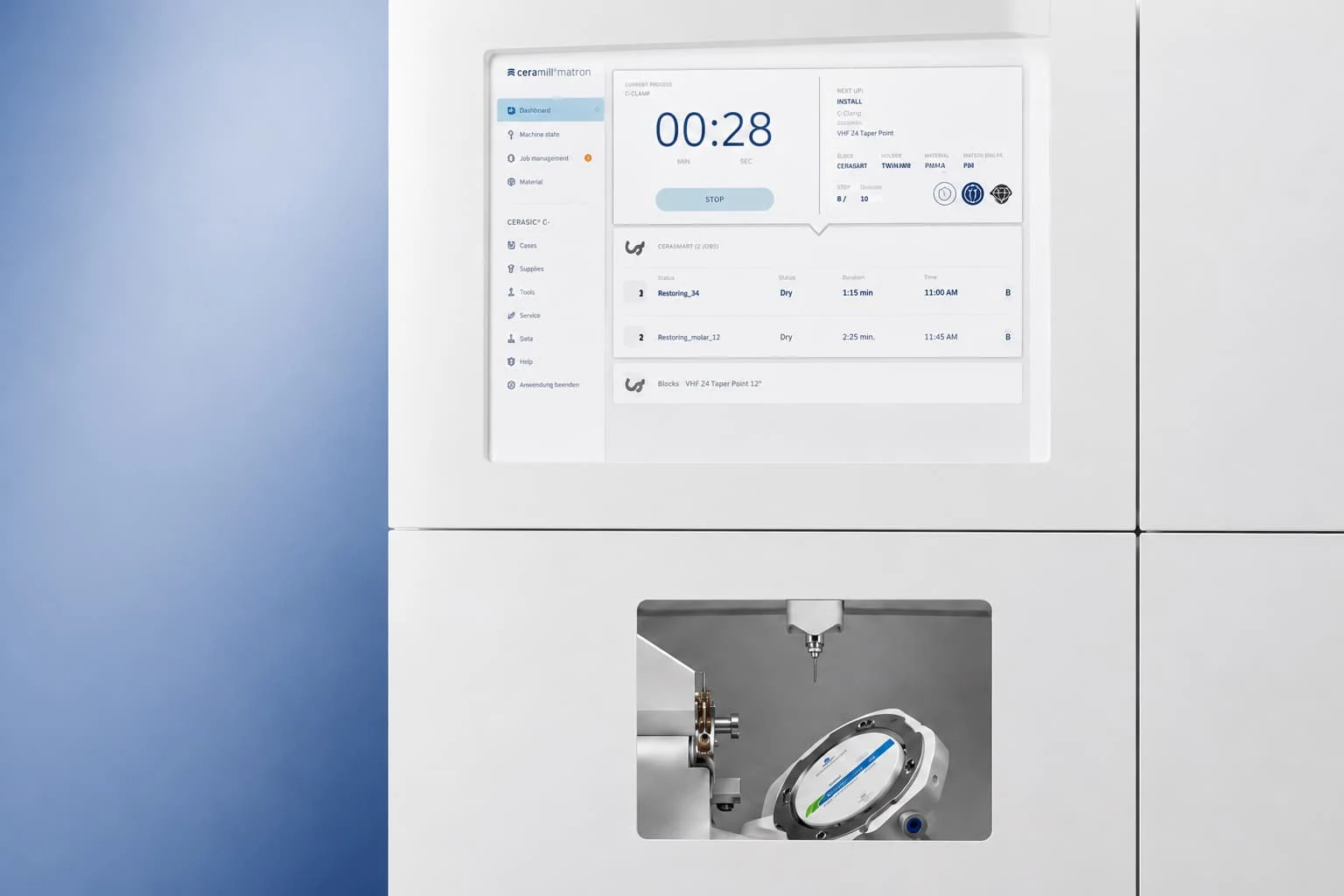 Ceramill Matron mit Touchscreen